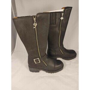 Harley Davidson Boots Women 8.5 Black Leather